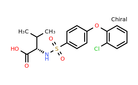 CAS 1448636-37-0 | ((4-(2-chlorophenoxy)phenyl)sulfonyl)valine