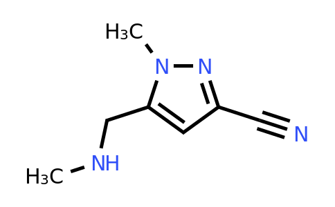 CAS 1454849-99-0 | 1-methyl-5-(methylaminomethyl)pyrazole-3-carbonitrile