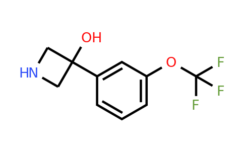 CAS 1470582-28-5 | 3-[3-(trifluoromethoxy)phenyl]azetidin-3-ol