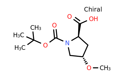 CAS 147266-70-4 | (2R,4S)-1-[(tert-butoxy)carbonyl]-4-methoxypyrrolidine-2-carboxylic acid