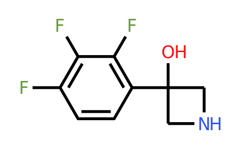 CAS 1489512-21-1 | 3-(2,3,4-trifluorophenyl)azetidin-3-ol