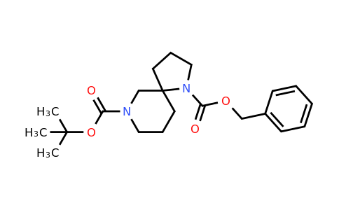 1-benzyl 7-tert-butyl 1,7-diazaspiro[4.5]decane-1,7-dicarboxylate