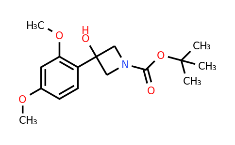 CAS 1693957-21-9 | tert-butyl 3-(2,4-dimethoxyphenyl)-3-hydroxyazetidine-1-carboxylate