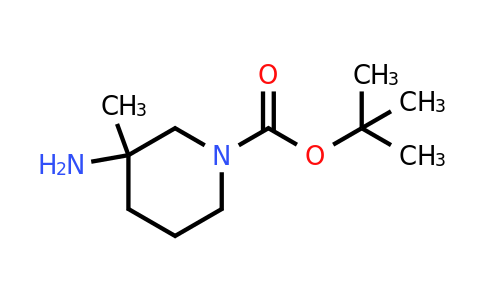 CAS 169750-96-3 | Tert-butyl 3-amino-3-methylpiperidine-1-carboxylate