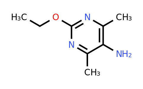 CAS 1706439-09-9 | 2-Ethoxy-4,6-dimethylpyrimidin-5-amine