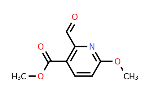 CAS 1707585-59-8 | Methyl 2-formyl-6-methoxynicotinate