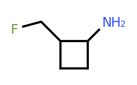 CAS 1782399-49-8 | 2-(fluoromethyl)cyclobutanamine