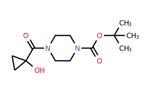 CAS 1788054-84-1 | tert-butyl 4-(1-hydroxycyclopropanecarbonyl)piperazine-1-carboxylate