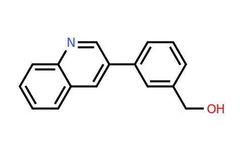 CAS 181422-17-3 | (3-(Quinolin-3-yl)phenyl)methanol