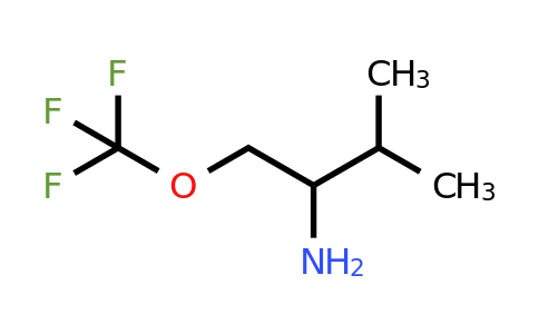 CAS 1824539-79-8 | 2-Methyl-1-trifluoromethoxymethyl-propylamine