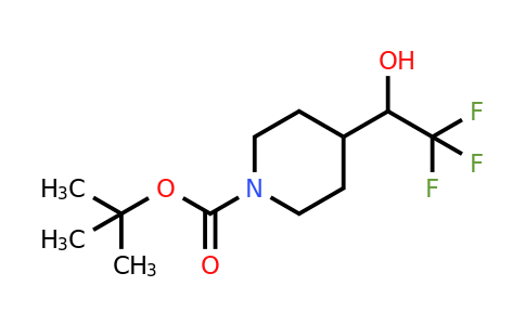 CAS 184042-83-9 | tert-Butyl 4-(2,2,2-trifluoro-1-hydroxyethyl)piperidine-1-carboxylate