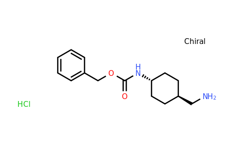 CAS 187533-10-4 | trans-4-(cbz-amino)cyclohexanemethanamine hydrochloride