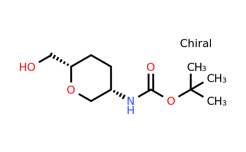 CAS 1923238-60-1 | cis-tert-Butyl 6-(hydroxymethyl)tetrahydro-2H-pyran-3-ylcarbamate