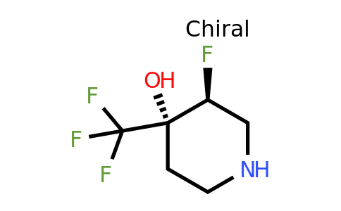 CAS 1932508-31-0 | Cis-3-fluoro-4-(trifluoromethyl)piperidin-4-ol