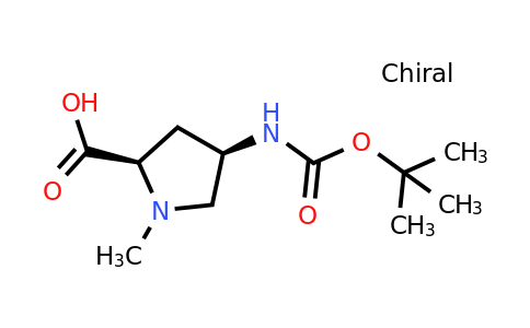 CAS 1946010-90-7 | D-​Proline, 4-​[[(1,​1-​dimethylethoxy)​carbonyl]​amino]​-​1-​methyl-​, (4R)​-