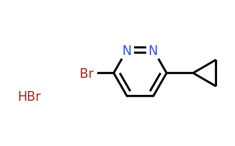 CAS 2044706-90-1 | 3-Bromo-6-cyclopropyl-pyridazine hydrobromide