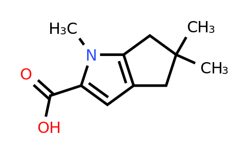 CAS 2055249-40-4 | 1,5,5-trimethyl-1H,4H,5H,6H-cyclopenta[b]pyrrole-2-carboxylic acid