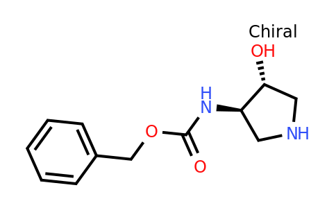 CAS 215940-69-5 | trans-3-(cbz-amino)-4-hydroxypyrrolidine