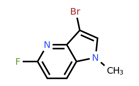 CAS 2231675-79-7 | 3-bromo-5-fluoro-1-methyl-pyrrolo[3,2-b]pyridine