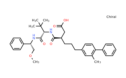 CAS 230961-21-4 | (R)-3-((S)-1-((S)-2-Methoxy-1-phenylethylamino)-3,3-dimethyl-1-oxobutan-2-ylcarbamoyl)-6-(2-methylbiphenyl-4-YL)hexanoic acid