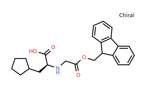 CAS 2407830-01-5 | (2S)-3-cyclopentyl-2-[[2-(9H-fluoren-9-ylmethoxy)-2-oxo-ethyl]amino]propanoic acid