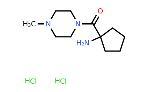 CAS 256478-14-5 | 1-(4-Methylpiperazine-1-carbonyl)cyclopentan-1-amine dihydrochloride