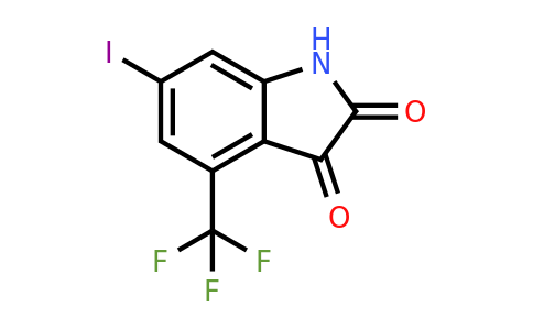 CAS 259667-71-5 | 6-Iodo-4-(trifluoromethyl)indoline-2,3-dione