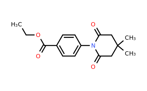 CAS 279692-23-8 | Ethyl 4-(4,4-dimethyl-2,6-dioxopiperidin-1-yl)benzoate