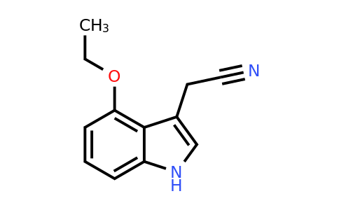 CAS 30036-17-0 | 2-(4-ethoxy-1H-indol-3-yl)acetonitrile