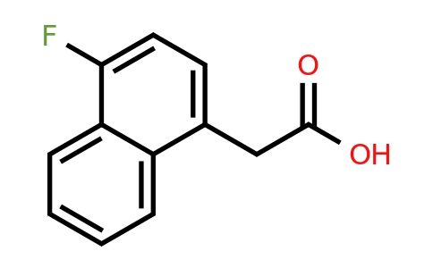 CAS 3833-03-2 | (4-Fluoro-naphthalen-1-yl)-acetic acid