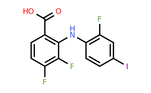 CAS 391211-97-5 | 3,4-difluoro-2-[(2-fluoro-4-iodophenyl)amino]benzoic acid