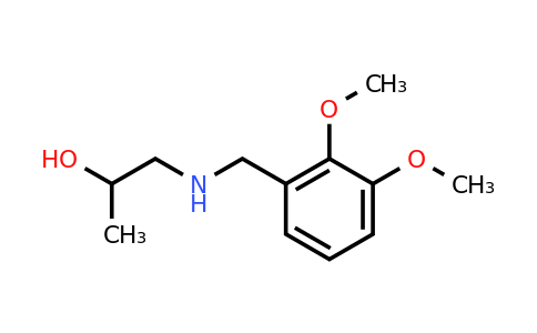 CAS 626207-91-8 | 1-((2,3-Dimethoxybenzyl)amino)propan-2-ol