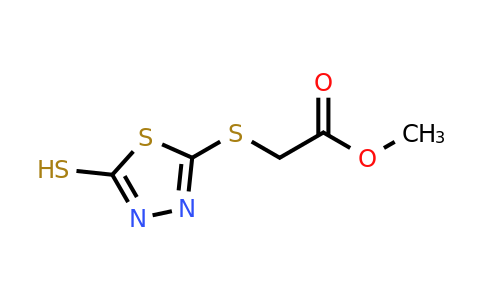 CAS 62770-08-5 | methyl 2-[(5-sulfanyl-1,3,4-thiadiazol-2-yl)sulfanyl]acetate