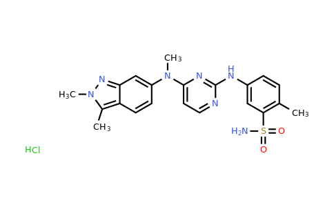 CAS 635702-64-6 | pazopanib hydrochloride