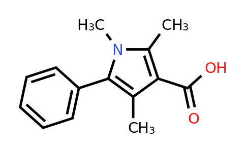 CAS 724744-88-1 | 1,2,4-Trimethyl-5-phenyl-1H-pyrrole-3-carboxylic acid