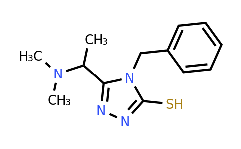 CAS 750599-19-0 | 4-benzyl-5-[1-(dimethylamino)ethyl]-4H-1,2,4-triazole-3-thiol