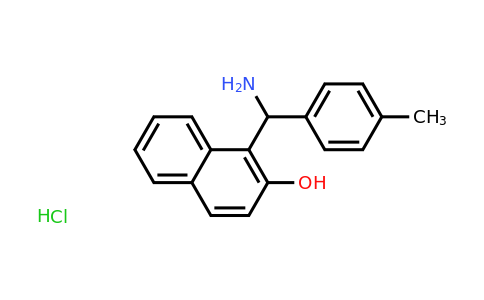 CAS 856202-20-5 | 1-(Amino-P-tolyl-methyl)-naphthalen-2-OL hydrochloride