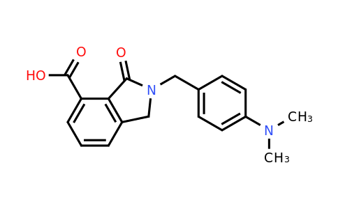 CAS 881041-36-7 | 2-(4-(Dimethylamino)benzyl)-3-oxoisoindoline-4-carboxylic acid