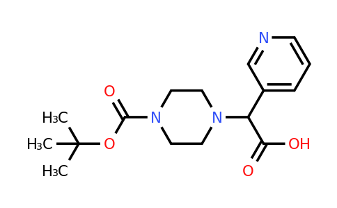 CAS 885274-51-1 | 1-Boc-4-(carboxy-pyridin-3-yl-methyl)-piperazine