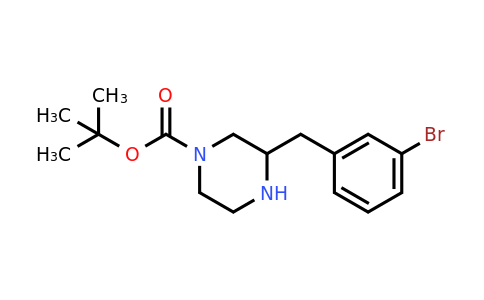 CAS 886772-86-7 | 3-(3-Bromo-benzyl)-piperazine-1-carboxylic acid tert-butyl ester