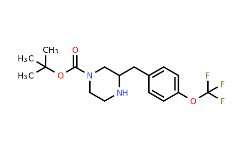 CAS 886774-09-0 | 3-(4-Trifluoromethoxy-benzyl)-piperazine-1-carboxylic acid tert-butyl ester