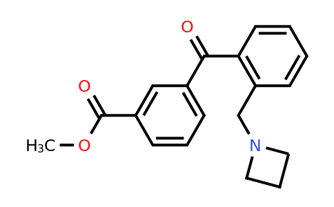 CAS 898754-56-8 | Methyl 3-(2-(azetidin-1-ylmethyl)benzoyl)benzoate