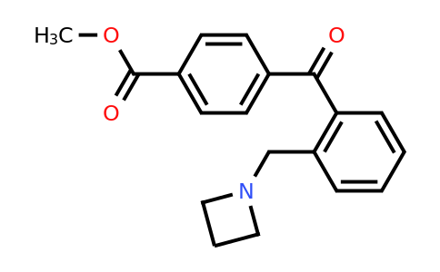 CAS 898754-59-1 | Methyl 4-(2-(azetidin-1-ylmethyl)benzoyl)benzoate