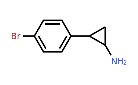 CAS 90561-75-4 | 2-(4-Bromophenyl)cyclopropanamine