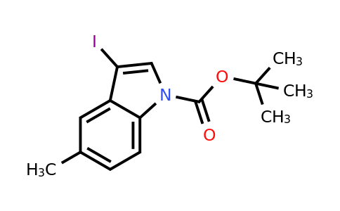 CAS 914349-25-0 | tert-Butyl 3-iodo-5-methyl-1H-indole-1-carboxylate