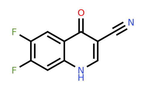 CAS 957137-97-2 | 6,7-Difluoro-4-oxo-1,4-dihydroquinoline-3-carbonitrile