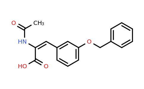 (2E)-2-(Acetylamino)-3-[3-(benzyloxy)phenyl]acrylic acid
